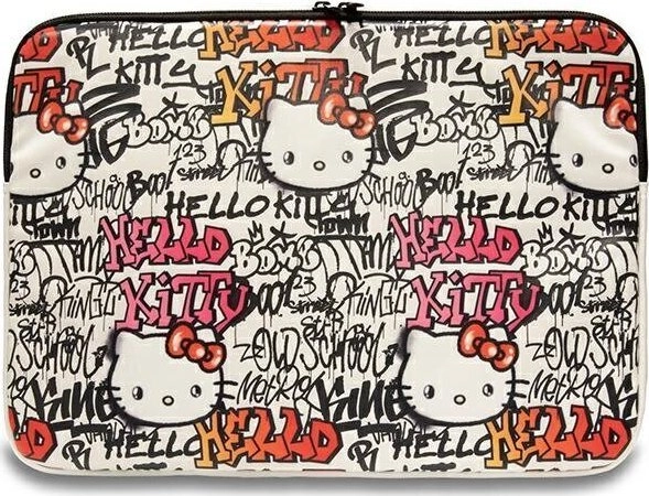 Hello Kitty PU Metal Logo case