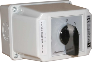 Spamel Three-phase starter switch 0-Y-∆ 40A