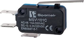 Spamel Miniature switch long flat lever