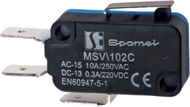 Spamel Mini switch short flat lever