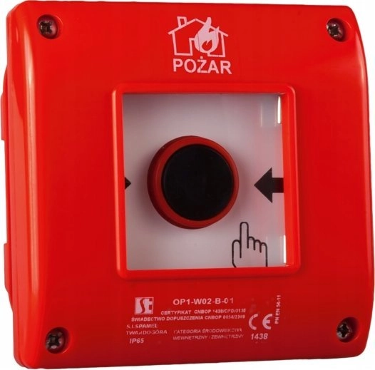 Spamel Przycisk Spamel OP1-W02-A 11-230 samoczynny