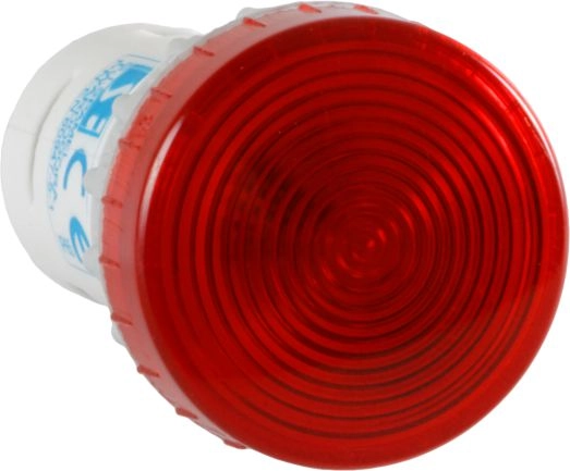 Spamel Compact red LED lamp 24V