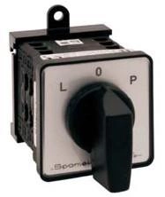 Spamel Cam switch 20A disconnector 0-1