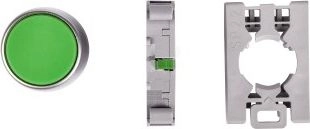 Spamel Control button 22mm green with