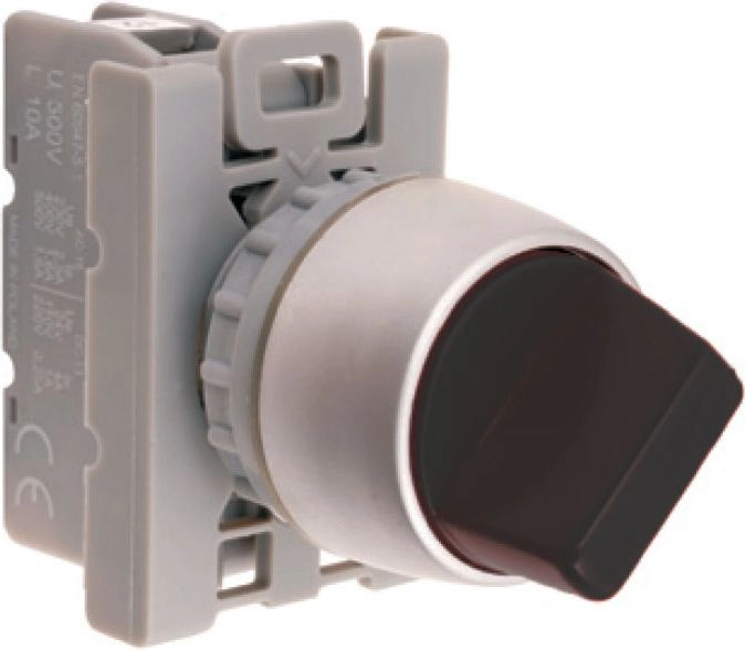 Spamel Control button 22mm black 1Z