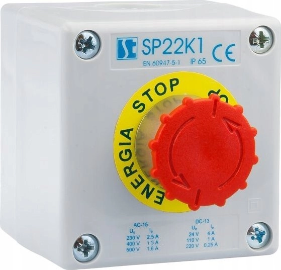 Spamel K1 control box with STOP