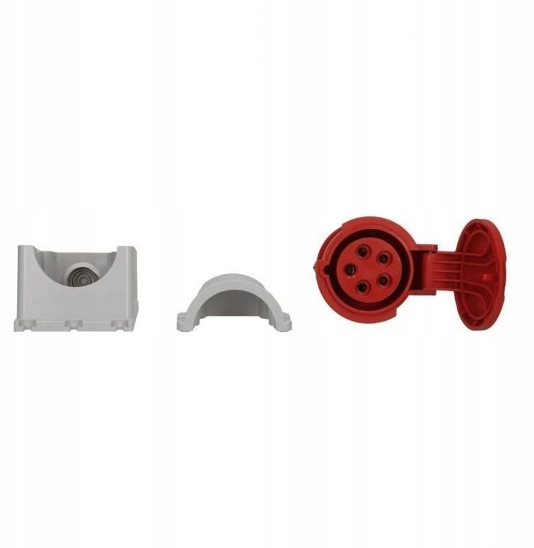 Spamel Fixed socket 16A 5P 400V