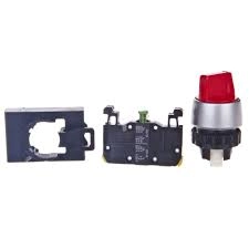 Spamel 2-position switch knob 22mm red