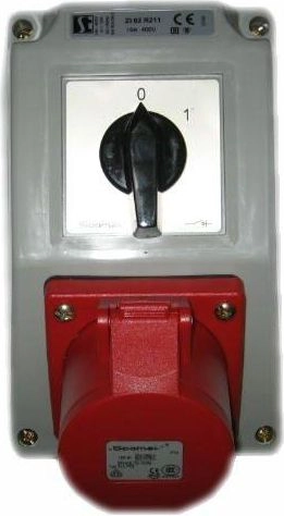 Spamel Installation kit with socket 16A