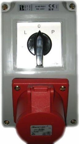 Spamel Installation kit with socket 32A