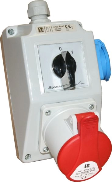 Spamel Installation kit with 32A 5P
