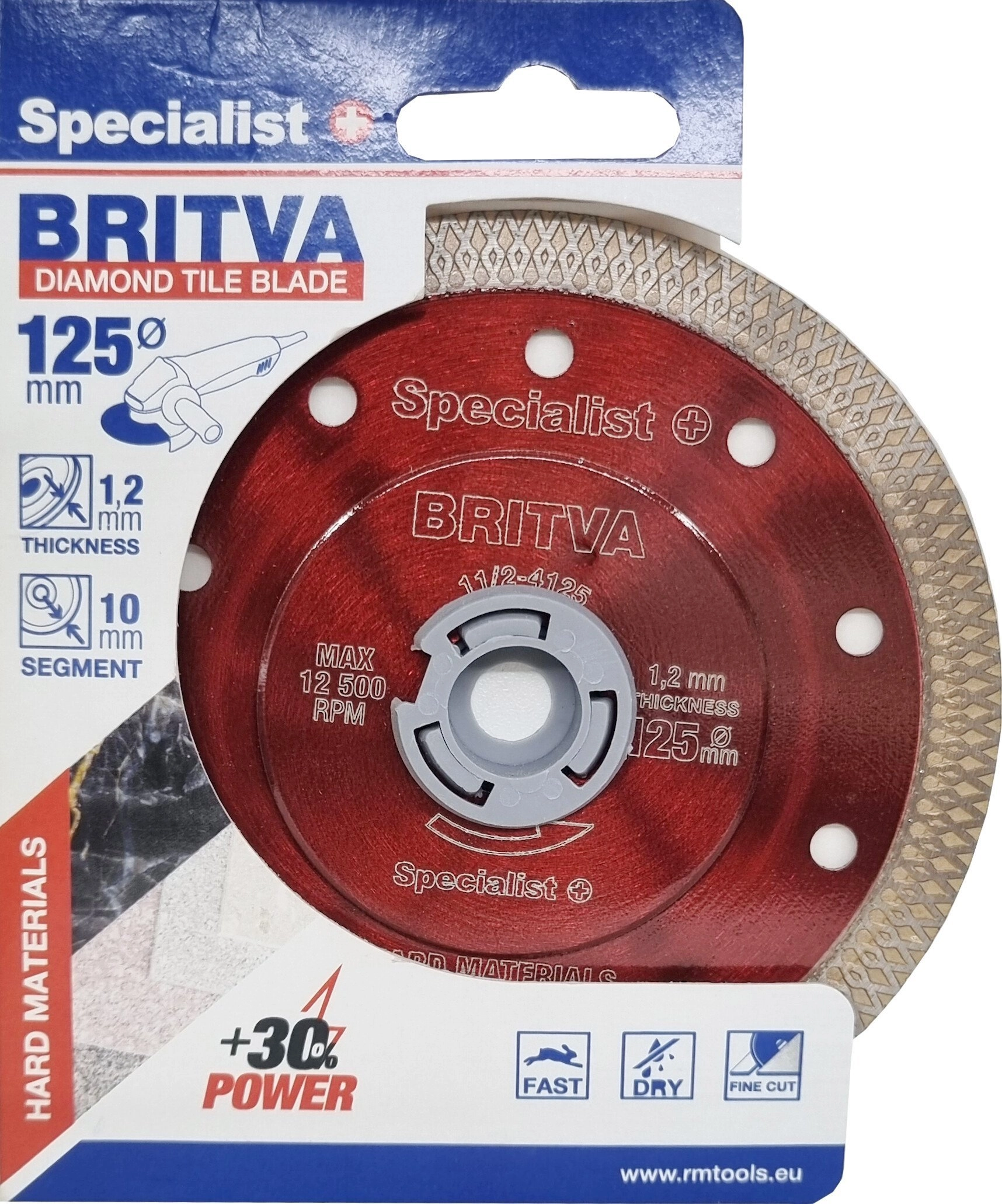 SPECIALIST+ dimanta disks BRITVA 125 x