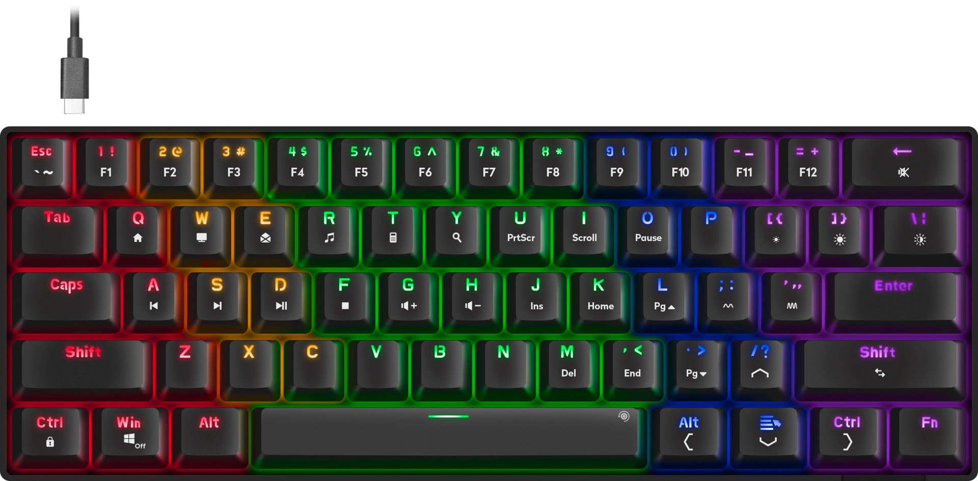 Speedlink - ATMOS RGB Rainbow Mechanical