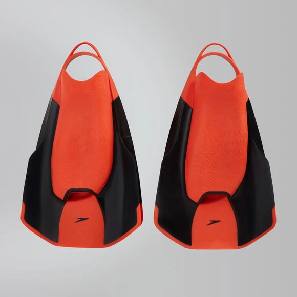 Speedo Fastskin KickFin Black Red Swim