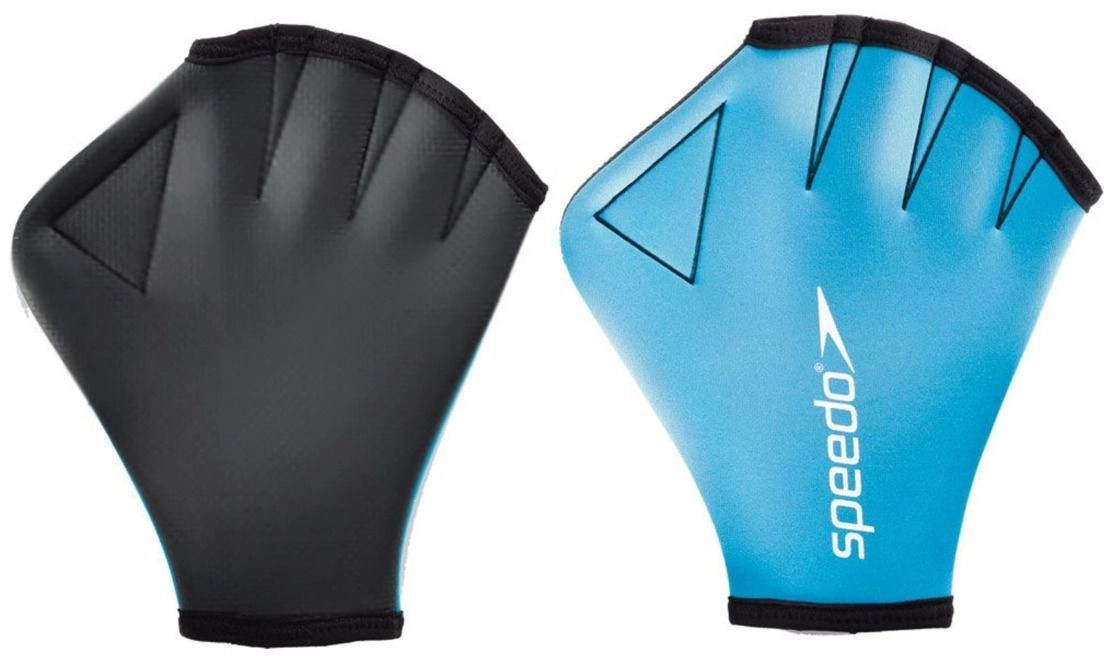 Speedo Aquatic Mitts swimming gloves size