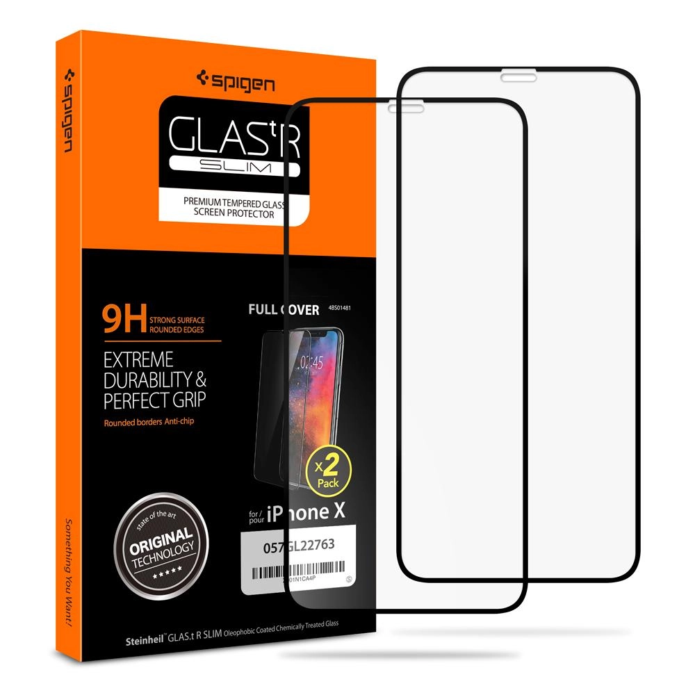 Spigen iPhone X Screen Protector Glass