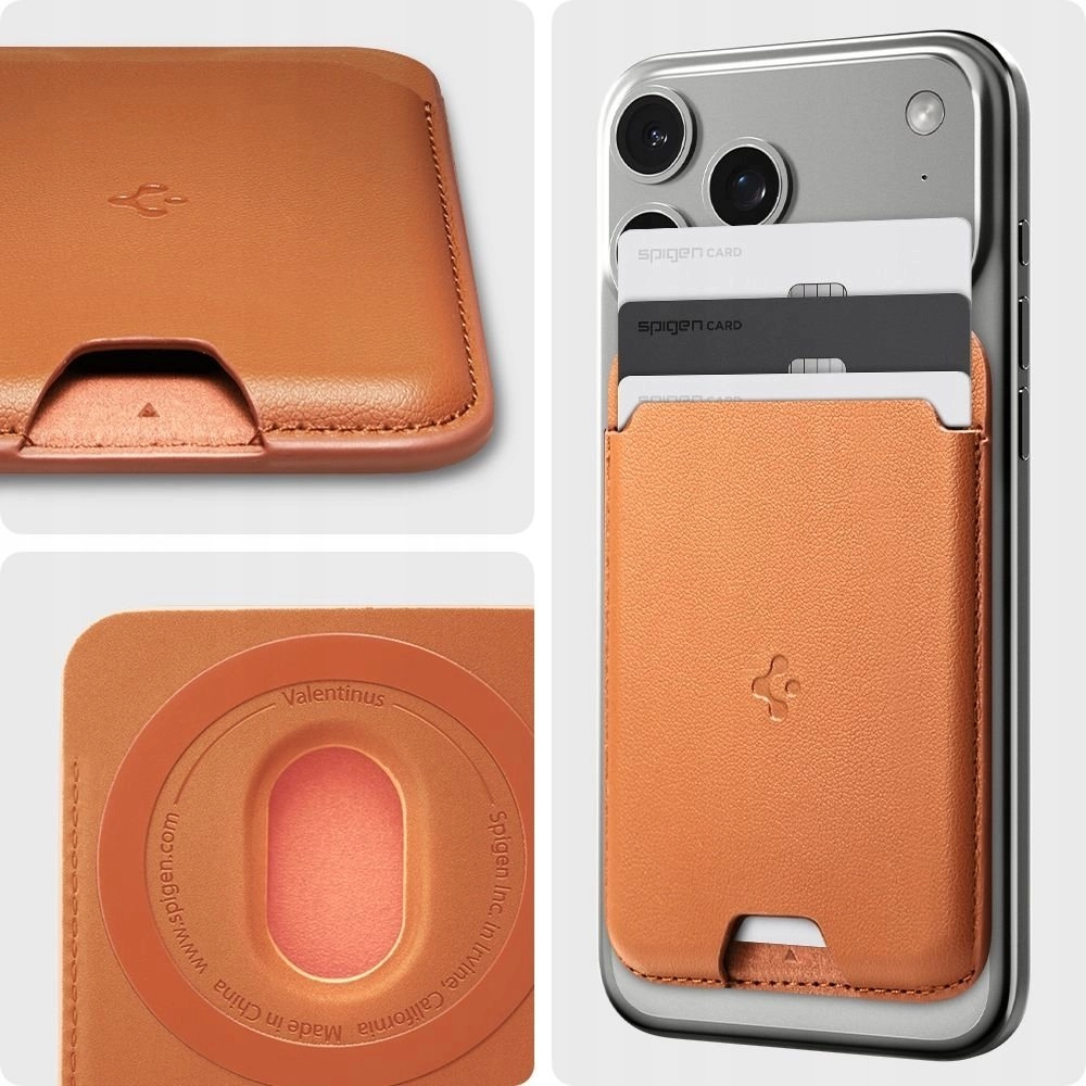 Spigen Valentinus MagSafe magnetic wallet for