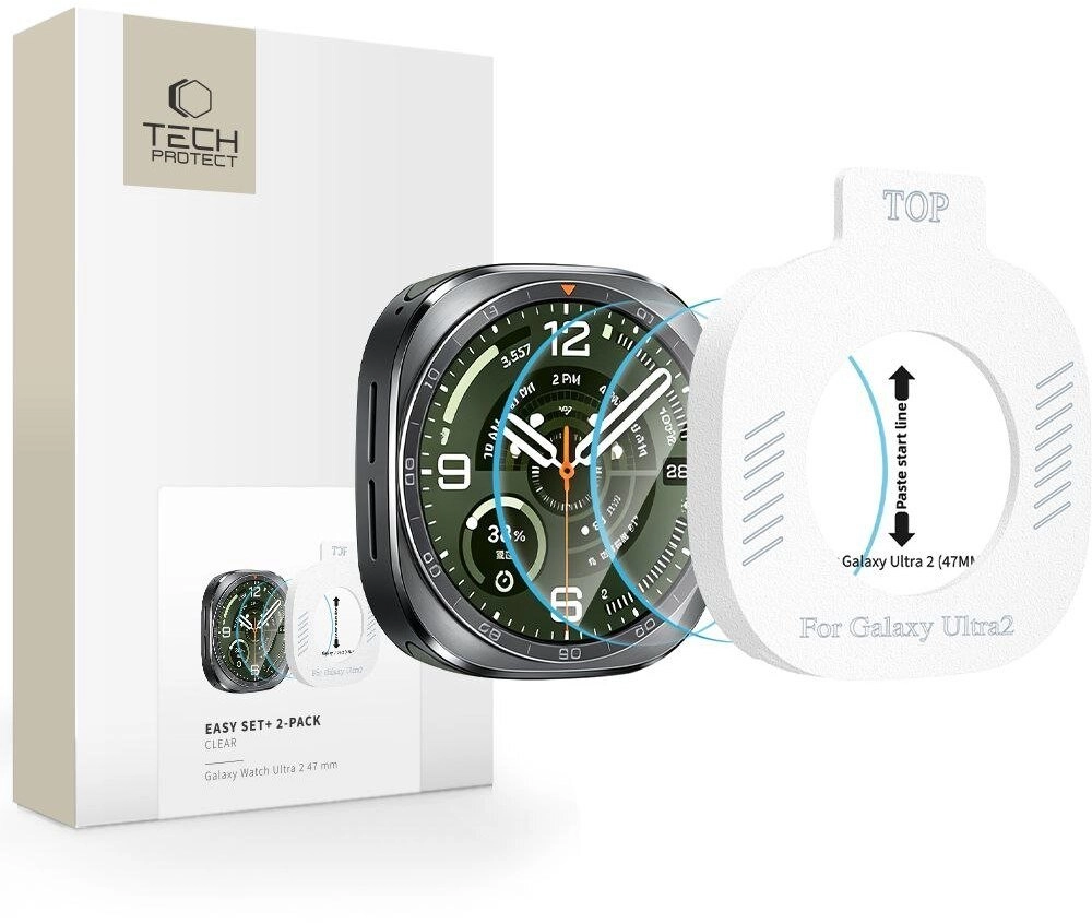 Spigen SZKŁO HARTOWANE TECH-PROTECT EASY SET+