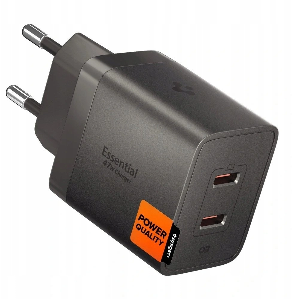 Spigen charger SPIGEN EE472EU-GAN ESSENTIAL 2-PORT
