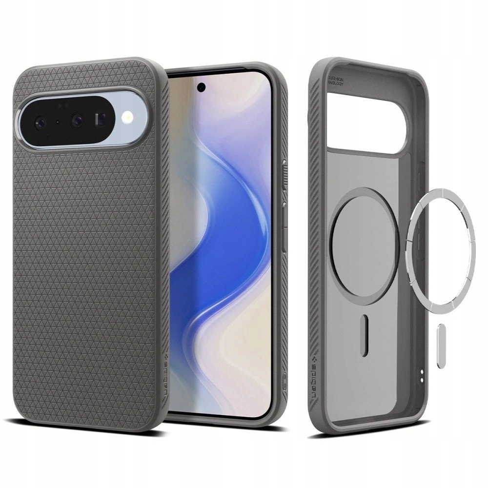 Spigen Liquid Air MagSafe marble gray