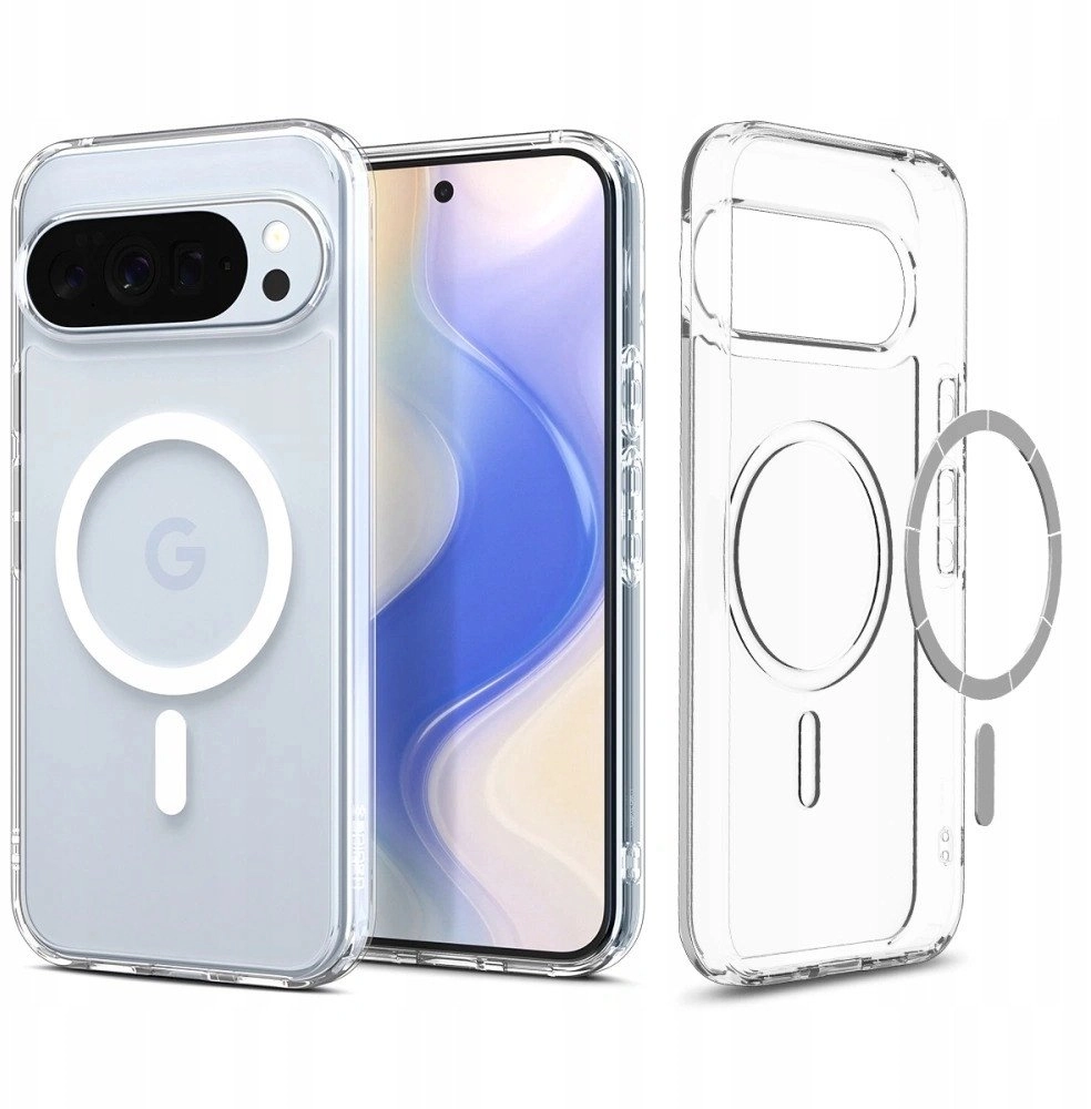 Spigen Ultra Hybrid MagSafe  clear white