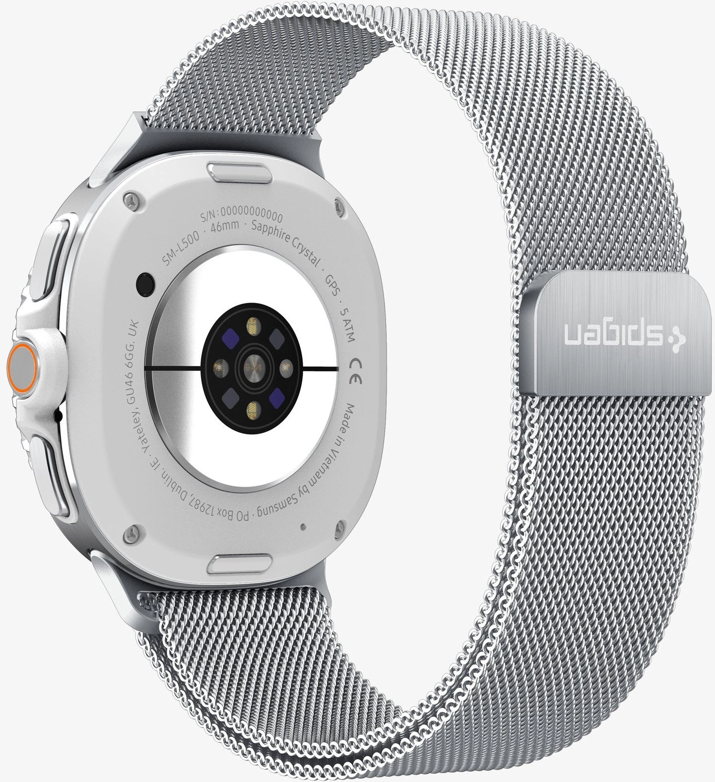 Spigen Metal Fit silver - Samsung