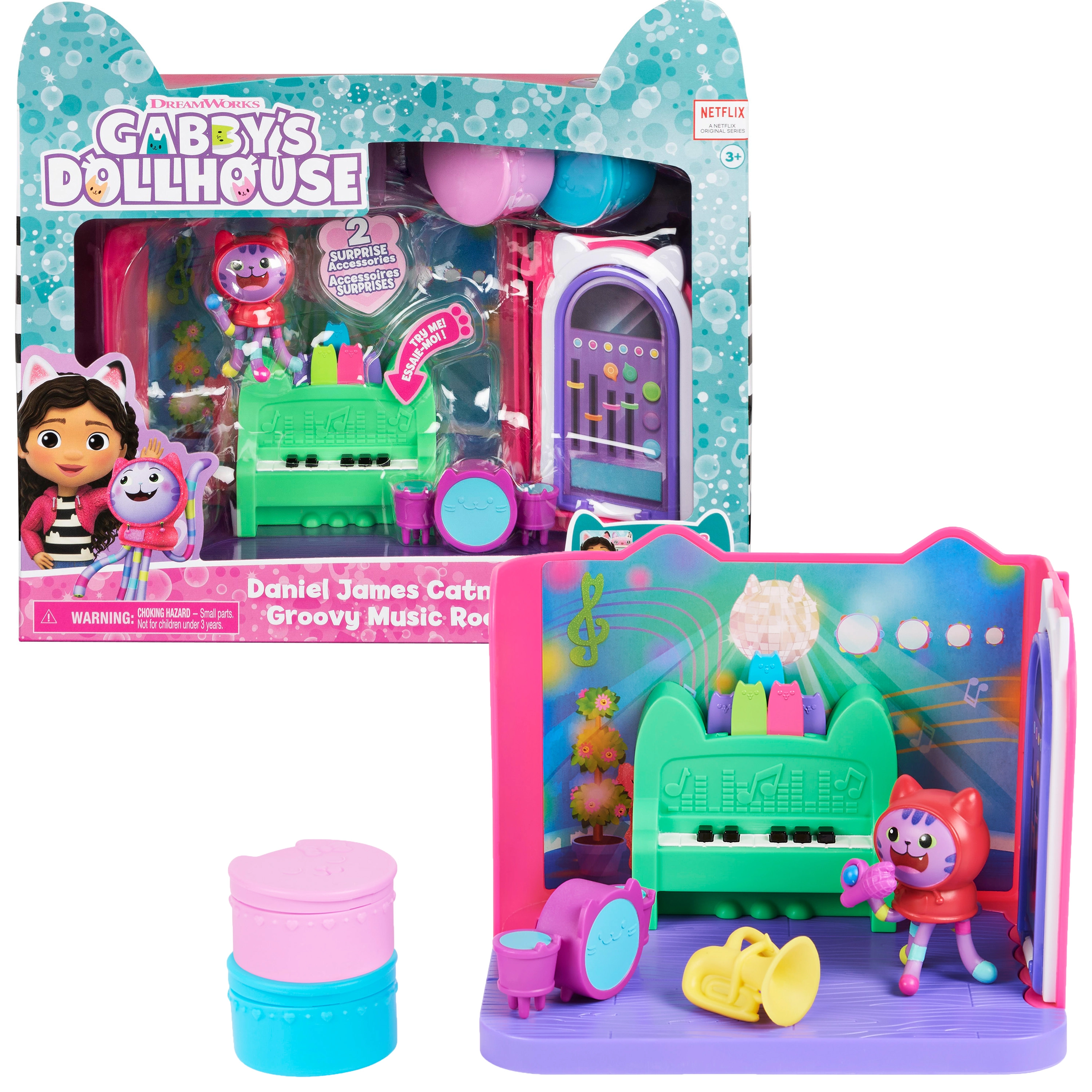 Gabby`s Dollhouse Groovy Music Room with