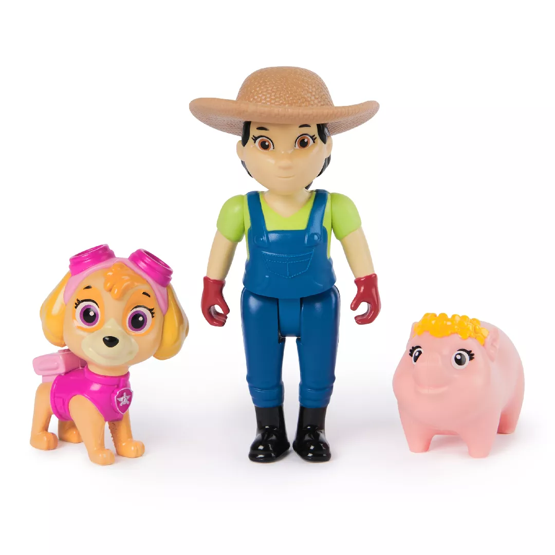 PAW Patrol Skye  Farmer Yumi  Piggie