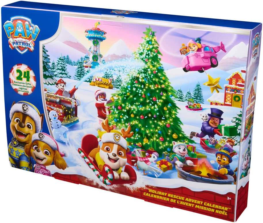 Paw Patrol Advent Calendar 2025 0681147076327