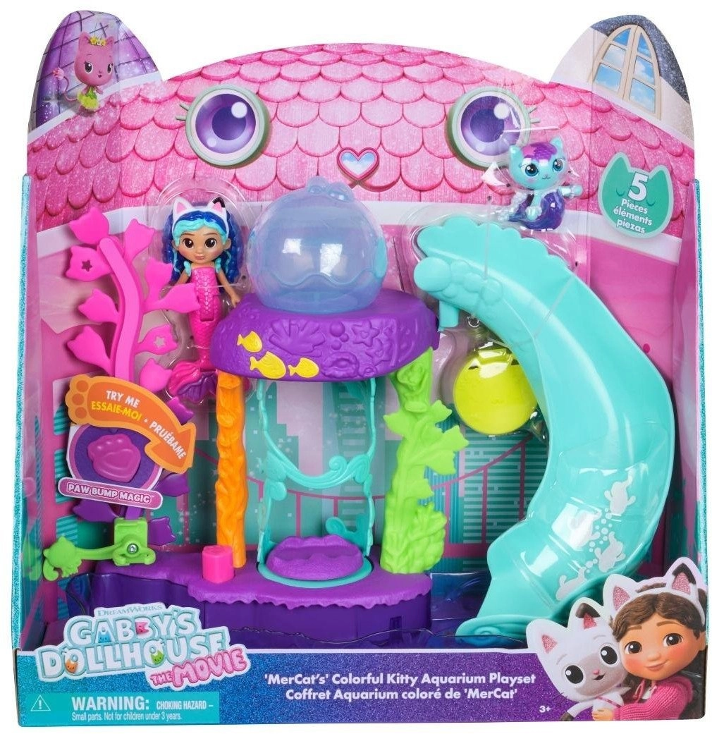 Gabby``s Movie Mercats Kitty Aquarium Playset