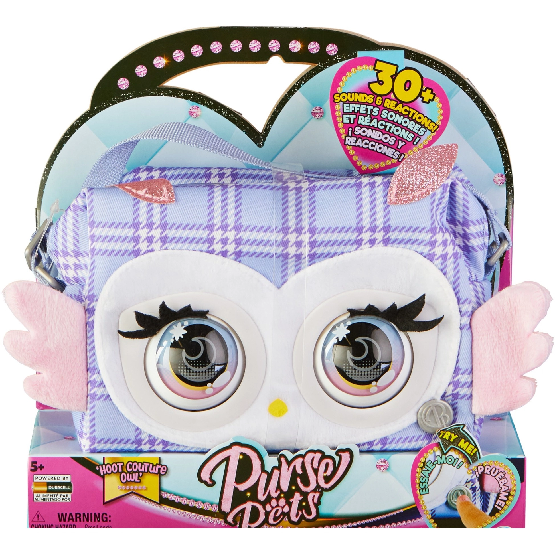 Purse Pets Print Perfect Hoot Couture