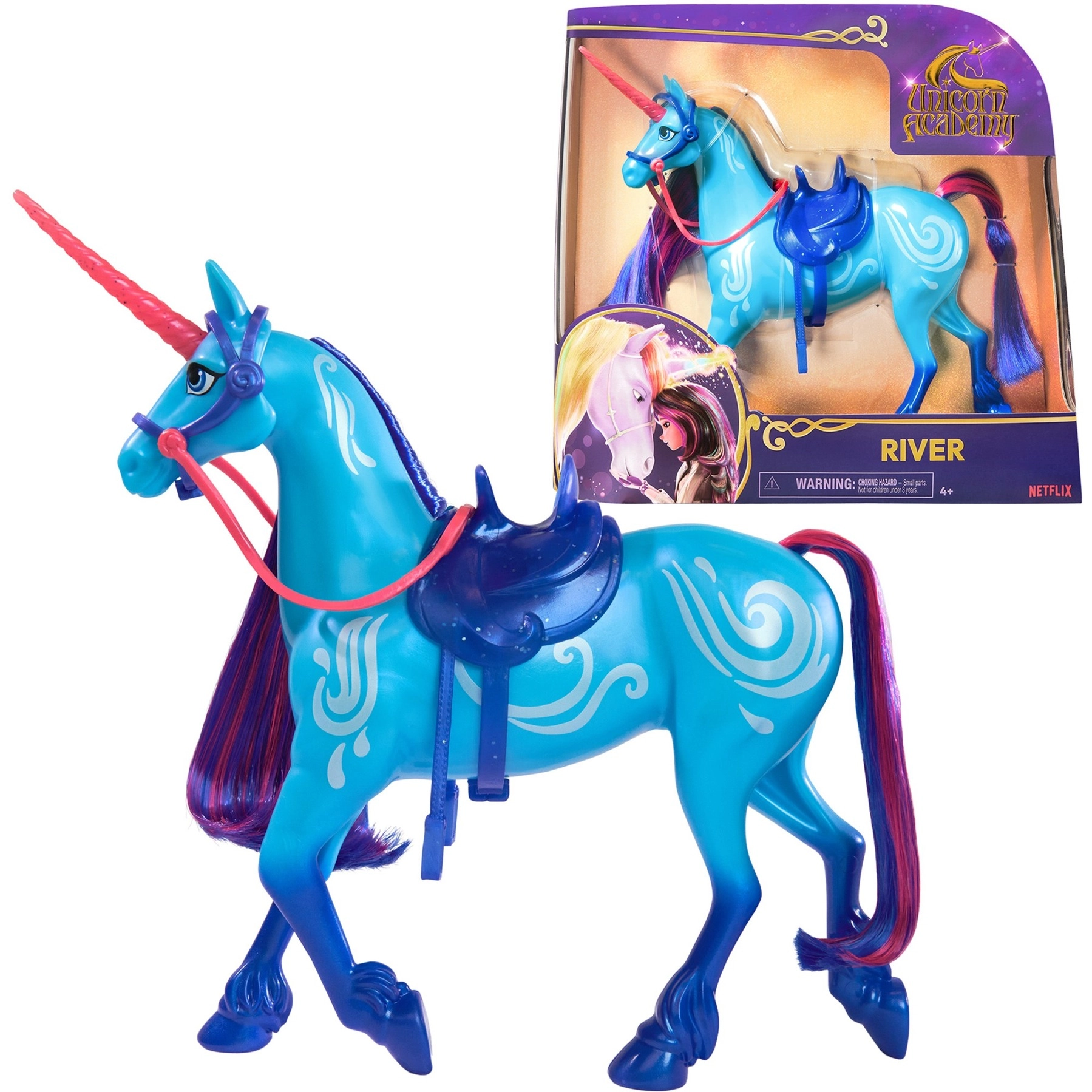 Unicorn Academy   River with 2 Riding