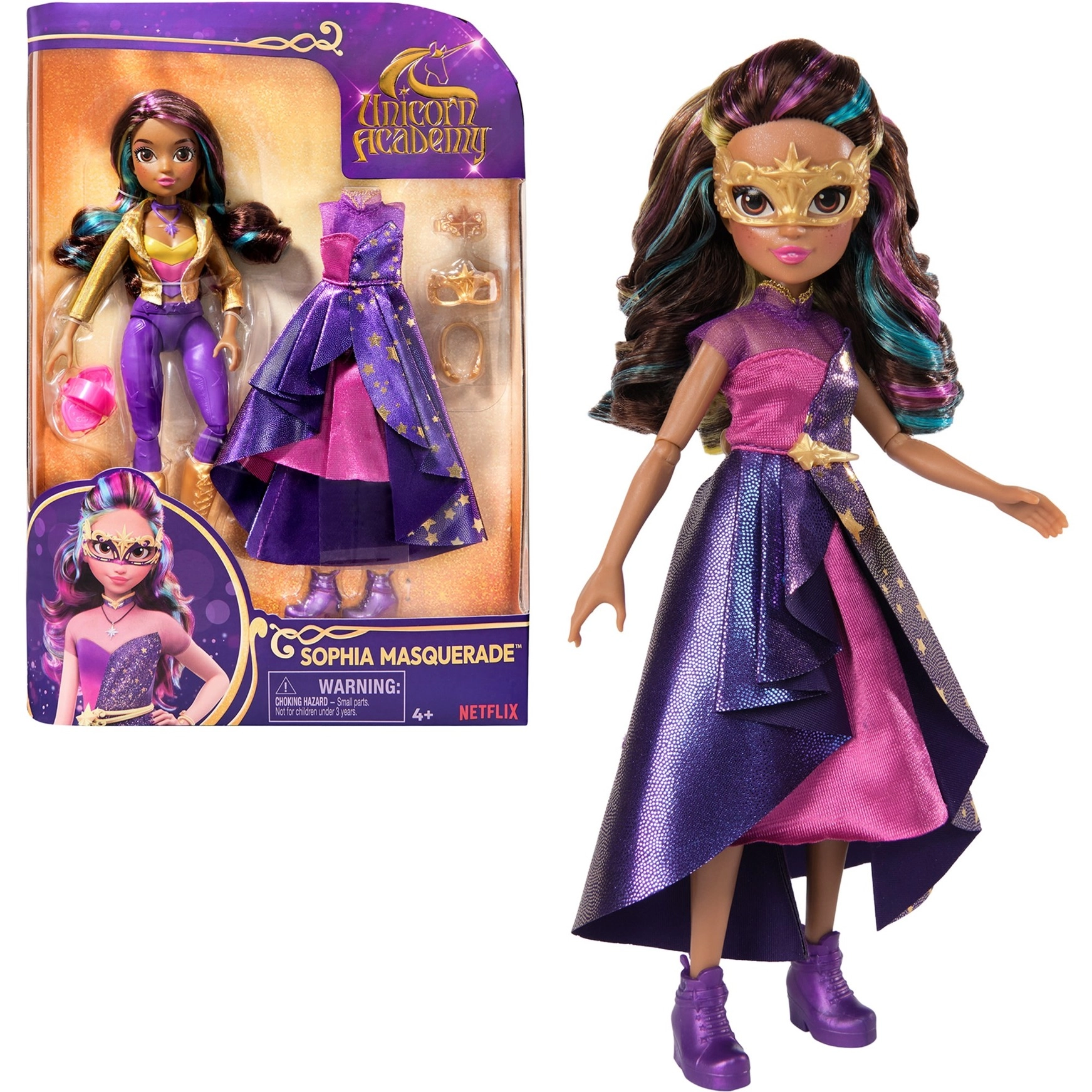 Unicorn Academy  Sophia Masquerade Ball Doll
