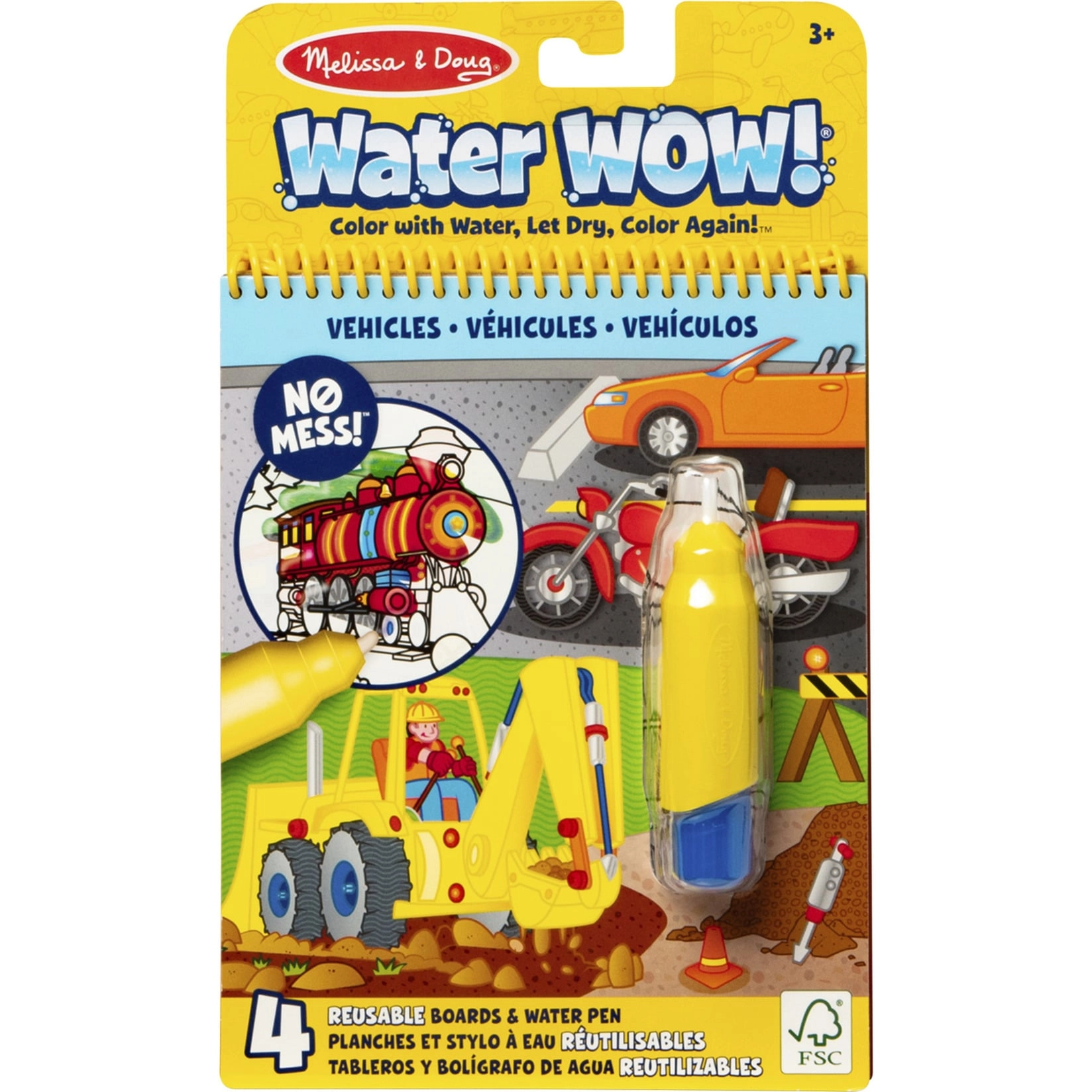 Melissa  Doug - Water Wow! Vehicles
