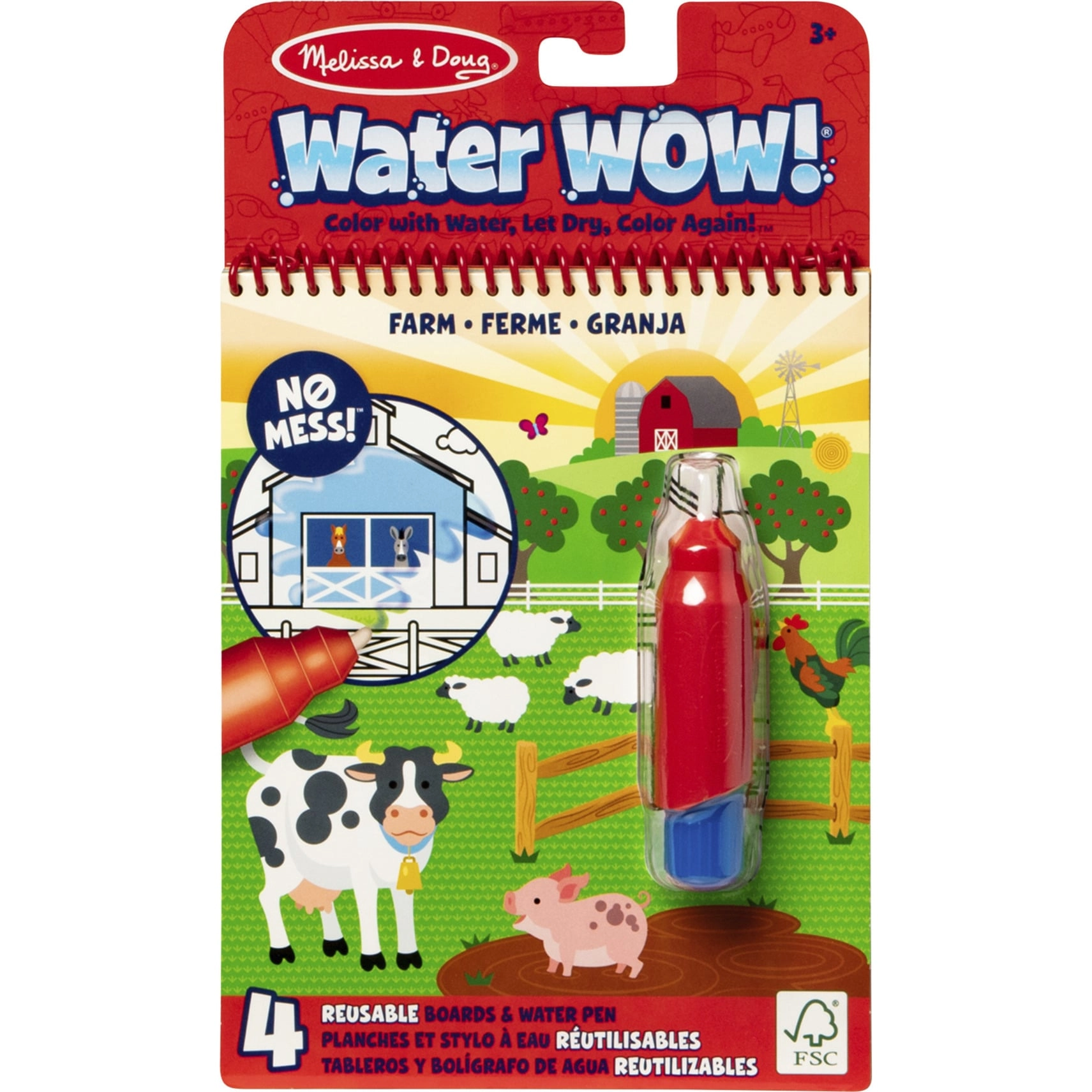 Melissa  Doug - Water Wow! Farm