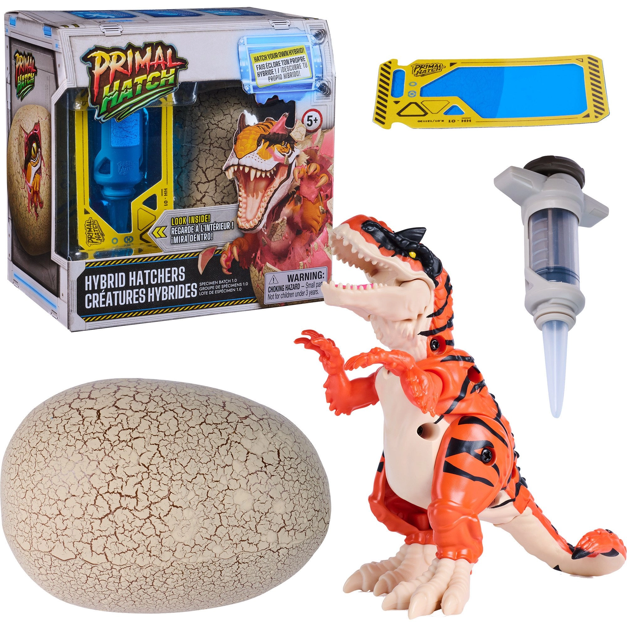 Spin Master Primal Hatch Hybrid Dinos