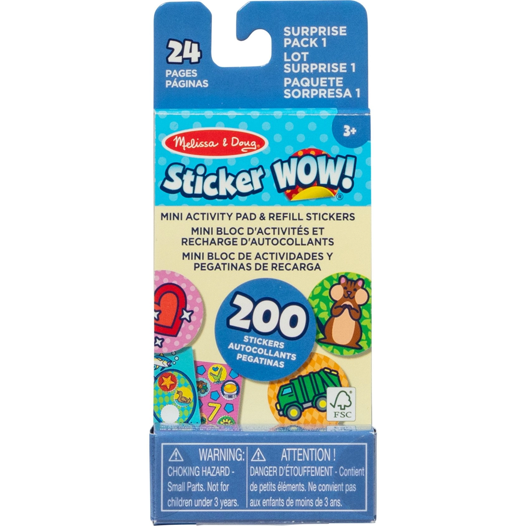 Spinmaster Melissa Doug - Stickers WOW