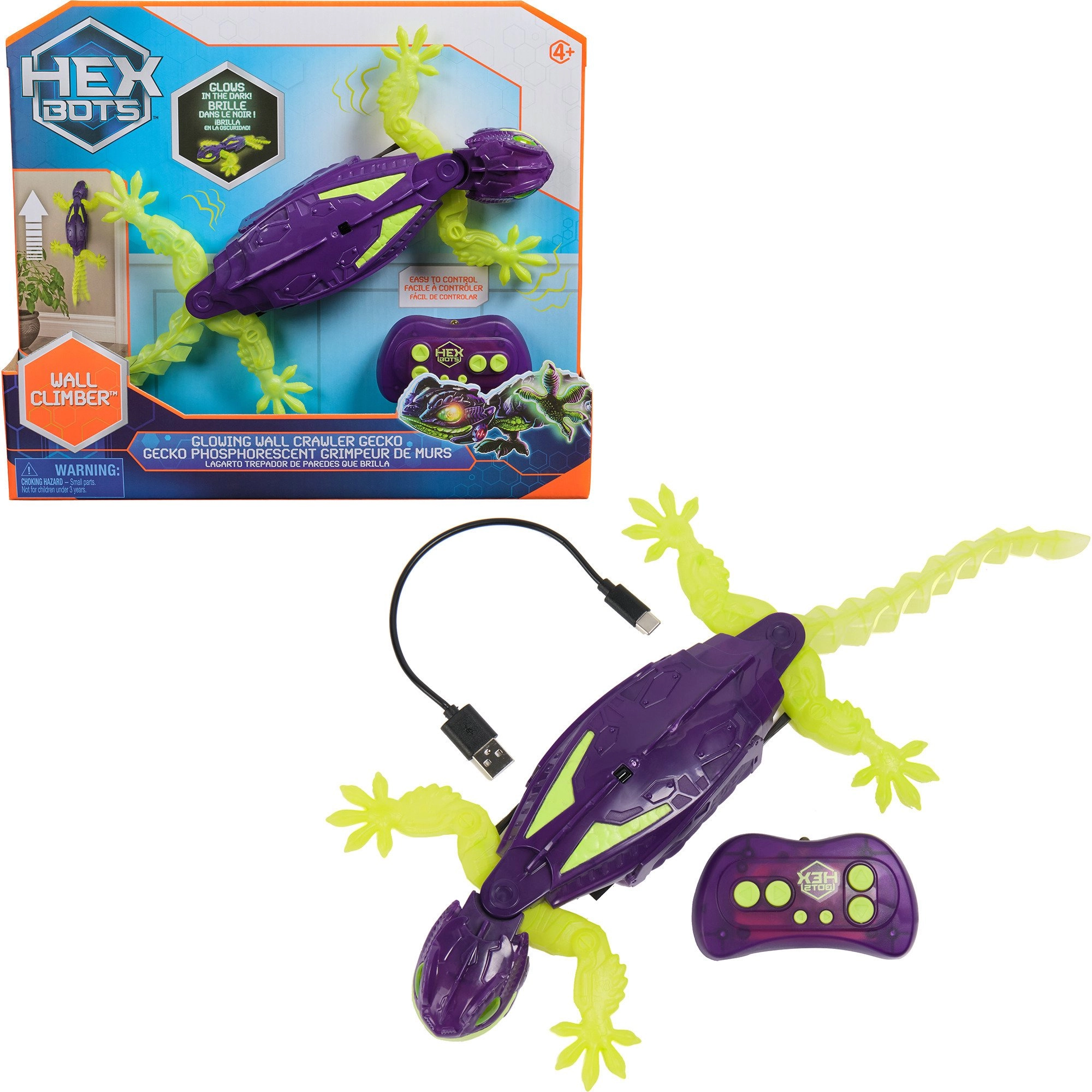 Spin Master Hex Bots - Wall-Flying