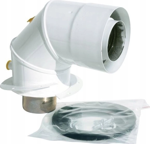 SpiroFlex F knee adapter 60/100-80/125 with