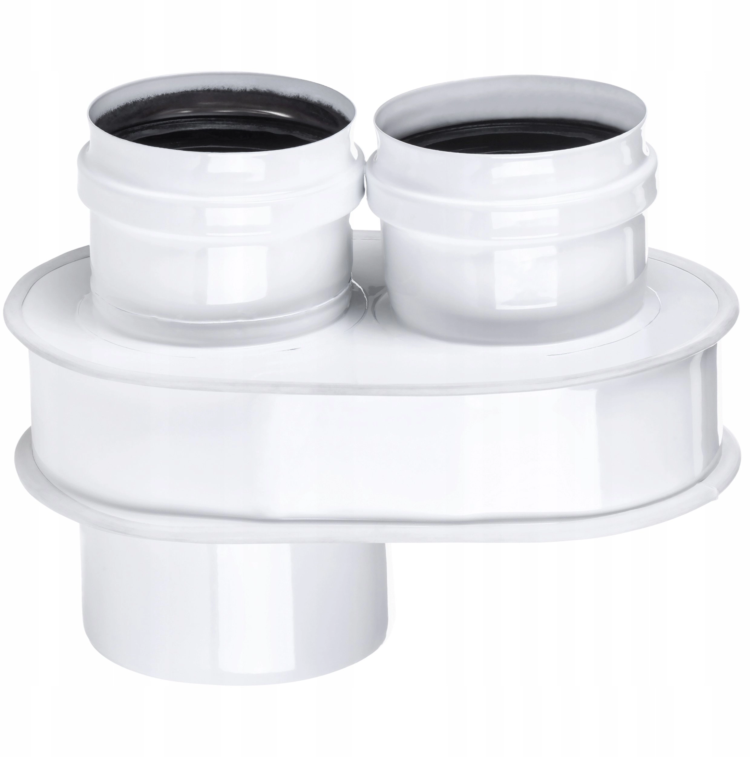 SpiroFlex 60/100 distributor 2x80 white (S)
