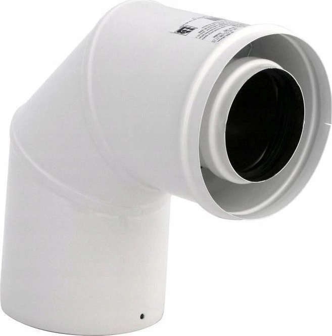 SpiroFlex 80/125 double-walled knee 90 whitekolano