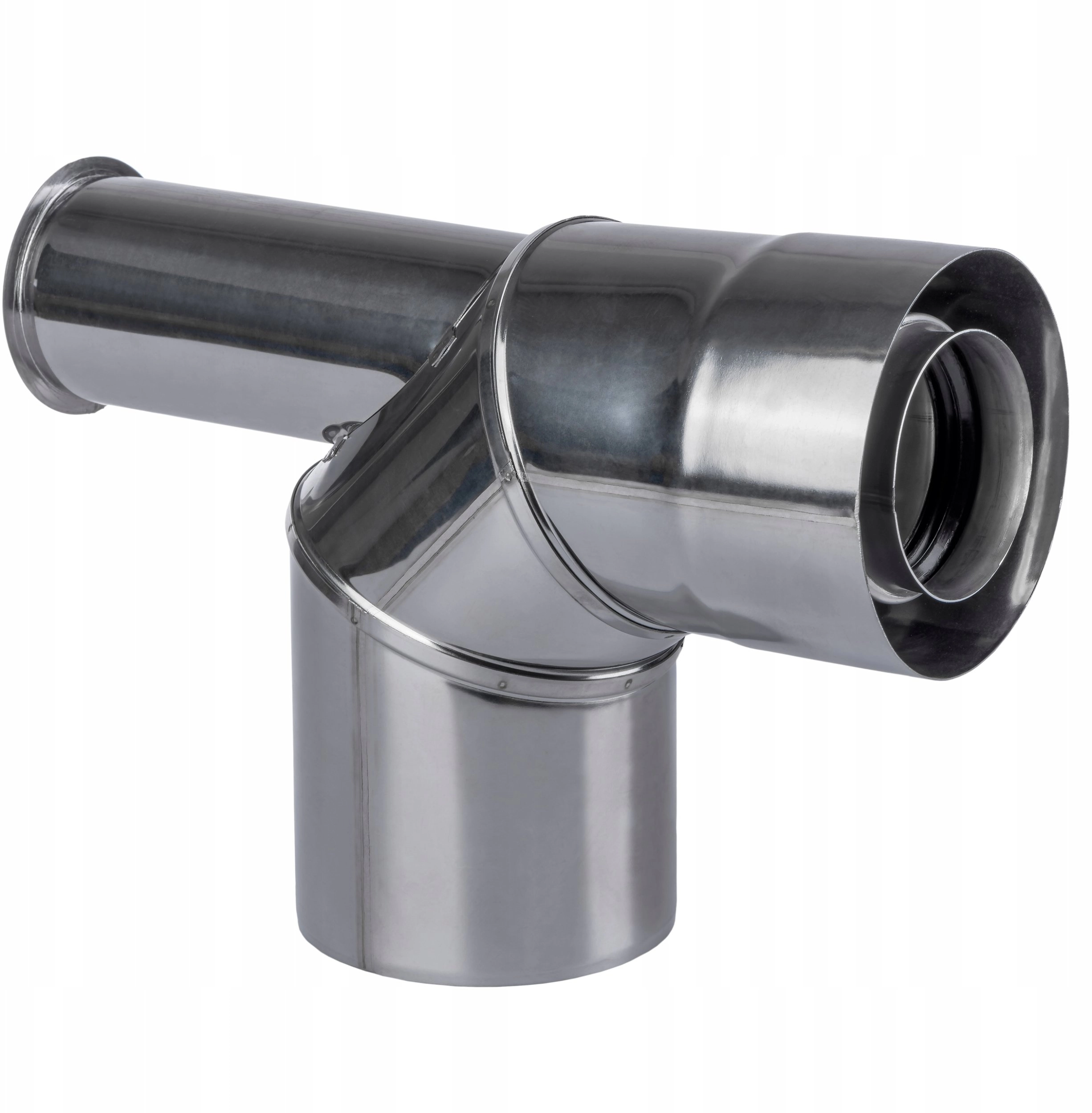SpiroFlex 60/100 turbo double-walled knee (n)