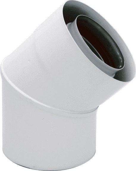 SpiroFlex 60/100 TURBO(NV) KOLANO DWUŚCIENNA BIAŁE