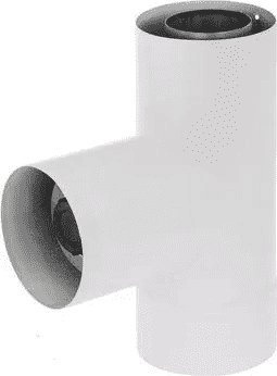 SpiroFlex 80/125-60/100 TRÓJNIK REDUKCYJNY DWUŚCIENNY Z