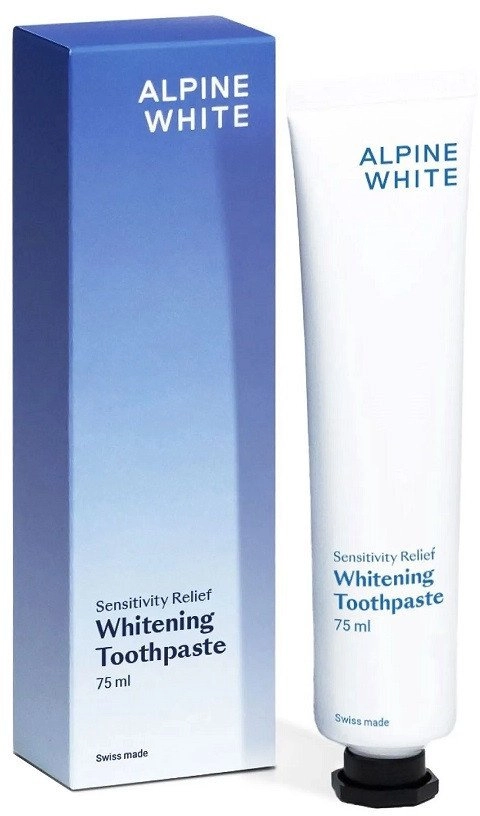 ALPINE WHITE_Whitening Senitivity Relief wybielająca pasta