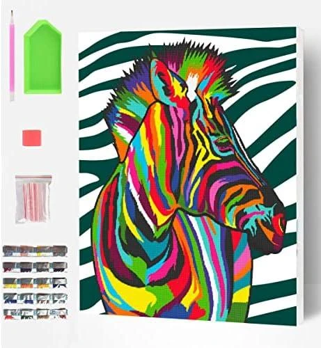 Splat Planet diamond puzzle ZEBRA 30x40