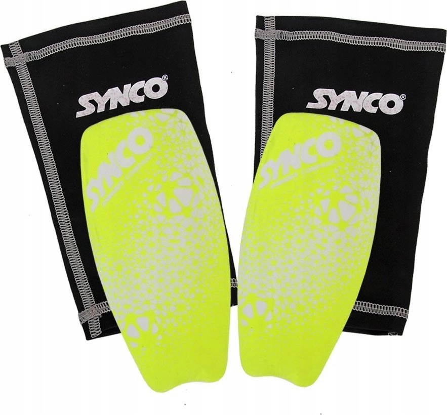 SYNCO football shin guard with sock