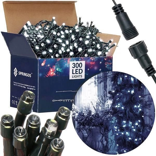 Springos 300 LED Christmas tree lights