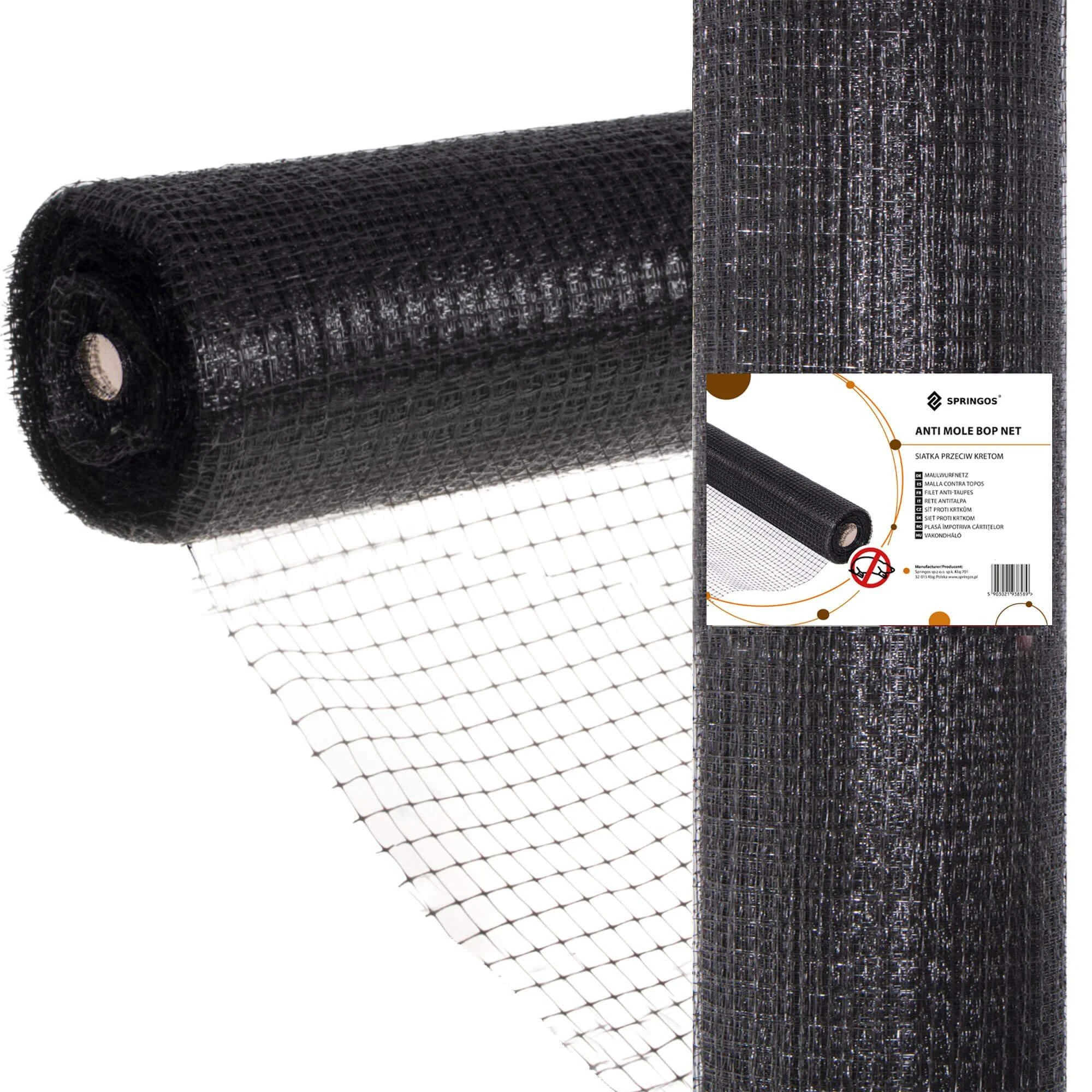 Protective mesh against moles Springos 2x100