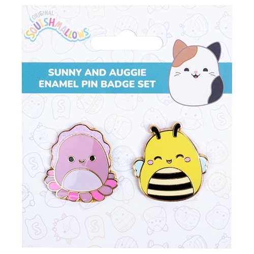 Squishmallows - Pin Badges x 2